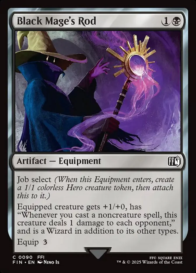 Black Mage's Rod 「FIN/90」「EN」