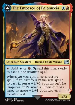 The Emperor of Palamecia // The Lord Master of Hell #219 · Magic: The Gathering
