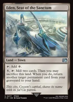 Eden, Seat of the Sanctum #277 · Magic: The Gathering
