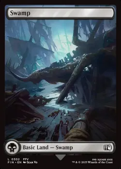 Swamp #302 · Magic: The Gathering