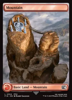 Mountain #304 · Magic: The Gathering