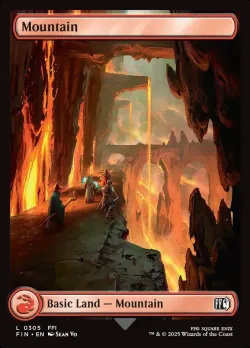 Mountain #305 · Magic: The Gathering