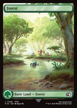 Forest #308 · Magic: The Gathering