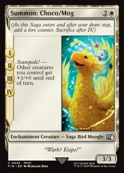 Summon: Choco/Mog #35 · Magic: The Gathering