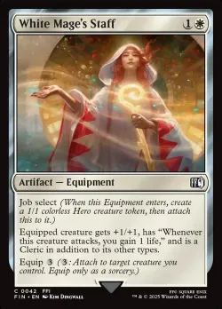 White Mage's Staff #42 · Magic: The Gathering