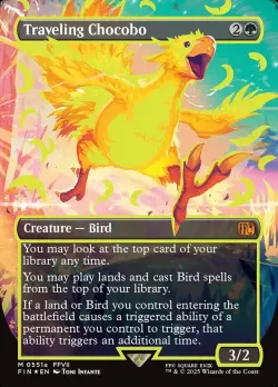 Traveling Chocobo 「FIN/551a」「EN」