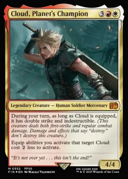 Cloud, Planet's Champion 「FIN/552」「EN」