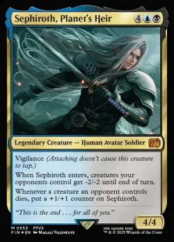 Sephiroth, Planet's Heir 「FIN/553」「EN」