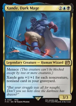 Xande, Dark Mage 「FIN/561」「EN」