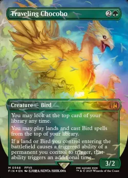 Traveling Chocobo 「FIN/568」「EN」