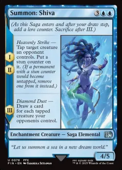 Summon: Shiva #78 · Magic: The Gathering