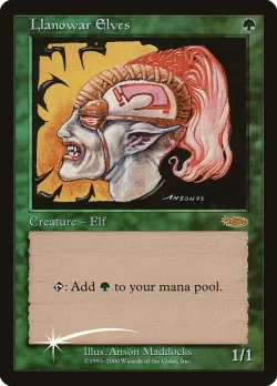 Llanowar Elves 「FNM/11」「EN」