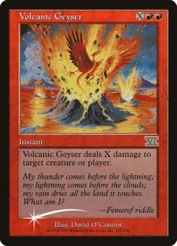 Volcanic Geyser 「FNM/4」「EN」