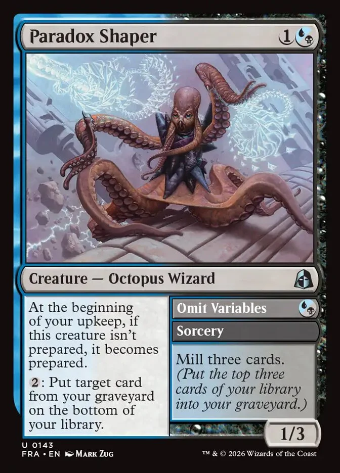 Paradox Shaper // Omit Variables 「FRA/143」「EN」