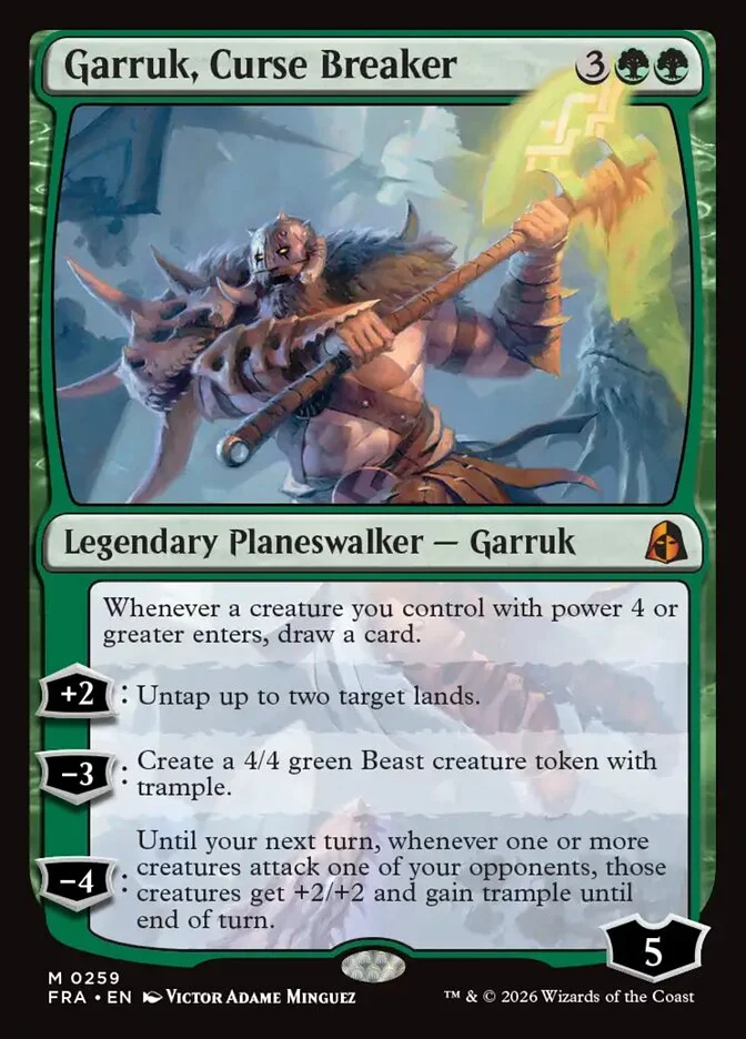 Garruk, Curse Breaker 「FRA/259」「EN」