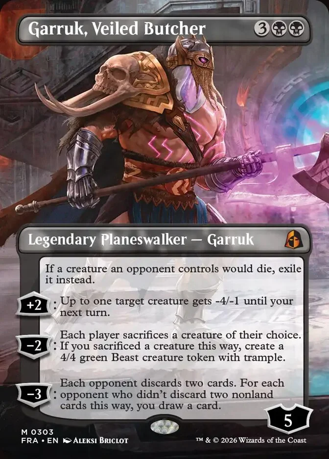 Garruk, Veiled Butcher 「FRA/303」「EN」