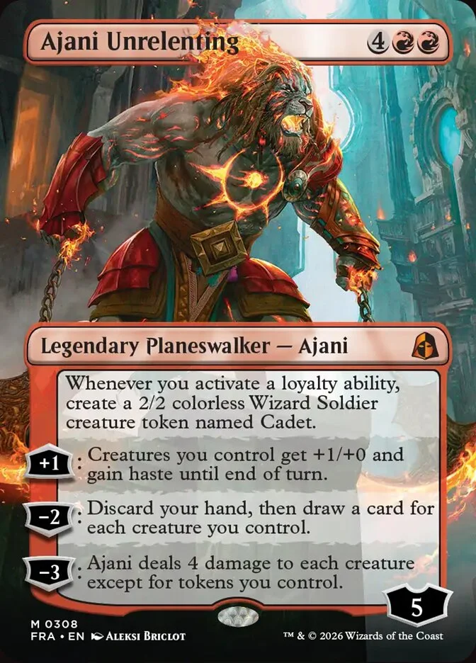 Ajani Unrelenting 「FRA/308」「EN」