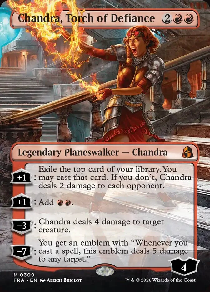 Chandra, Torch of Defiance 「FRA/309」「EN」