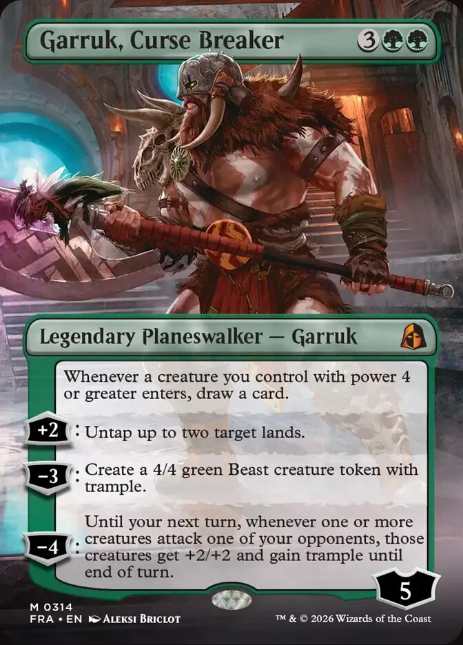 Garruk, Curse Breaker 「FRA/314」「EN」