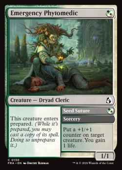 Emergency Phytomedic // Seed Suture #130 · Magic: The Gathering