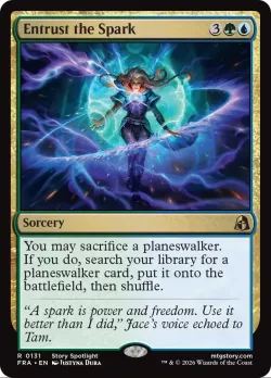 Entrust the Spark #131 · Magic: The Gathering