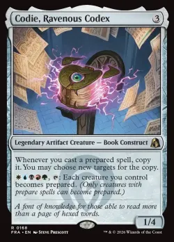 Codie, Ravenous Codex #168 · Magic: The Gathering