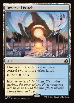 Deserted Beach #176 · Magic: The Gathering