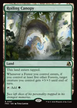 Roiling Canopy #187 · Magic: The Gathering