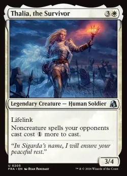 Thalia, the Survivor #205 · Magic: The Gathering