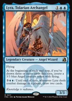 Lyra, Tolarian Archangel #217 · Magic: The Gathering