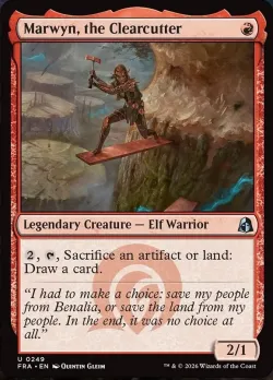 Marwyn, the Clearcutter #249 · Magic: The Gathering