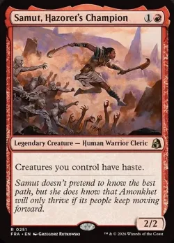 Samut, Hazoret's Champion #251 · Magic: The Gathering