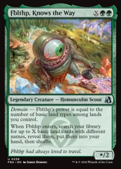 Fblthp, Knows the Way #258 · Magic: The Gathering