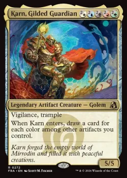 Karn, Gilded Guardian #272 · Magic: The Gathering