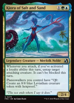 Kiora of Salt and Sand #273 · Magic: The Gathering