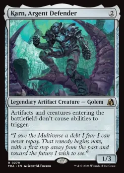 Karn, Argent Defender #279 · Magic: The Gathering