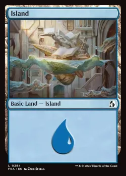 Island #284 · Magic: The Gathering