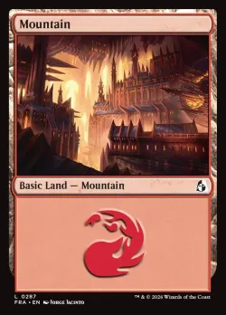 Mountain #287 · Magic: The Gathering