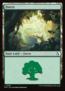 Forest #290 · Magic: The Gathering