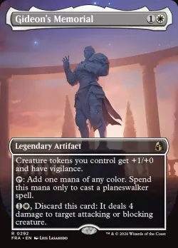Gideon's Memorial #292 · Magic: The Gathering