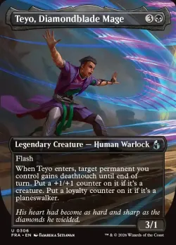 Teyo, Diamondblade Mage #306 · Magic: The Gathering