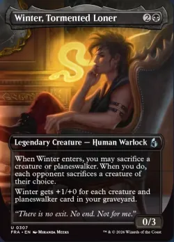 Winter, Tormented Loner #307 · Magic: The Gathering