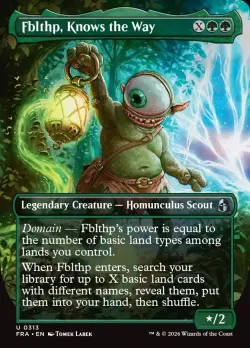 Fblthp, Knows the Way #313 · Magic: The Gathering