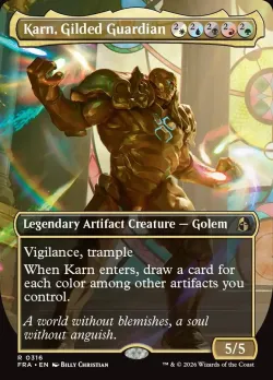 Karn, Gilded Guardian #316 · Magic: The Gathering