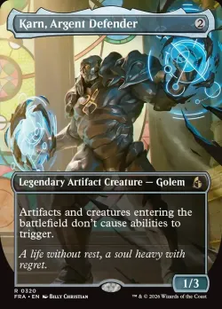 Karn, Argent Defender #320 · Magic: The Gathering