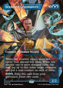 Seasoned Cryomancer #324 · Magic: The Gathering