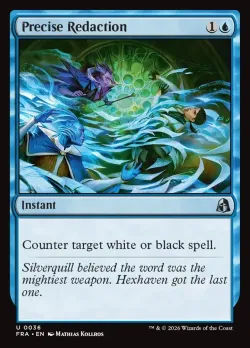 Precise Redaction #36 · Magic: The Gathering