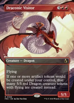 Draconic Visitor #368 · Magic: The Gathering