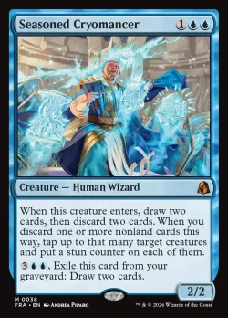 Seasoned Cryomancer #38 · Magic: The Gathering