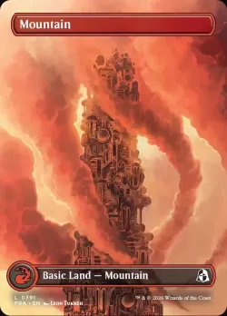 Mountain #391 · Magic: The Gathering